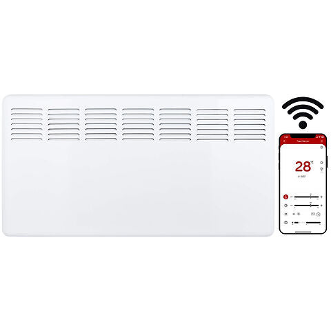 MYLEK Panel Heater Eco Smart WiFi App Radiator Electric Low Energy with Timer and Thermostat