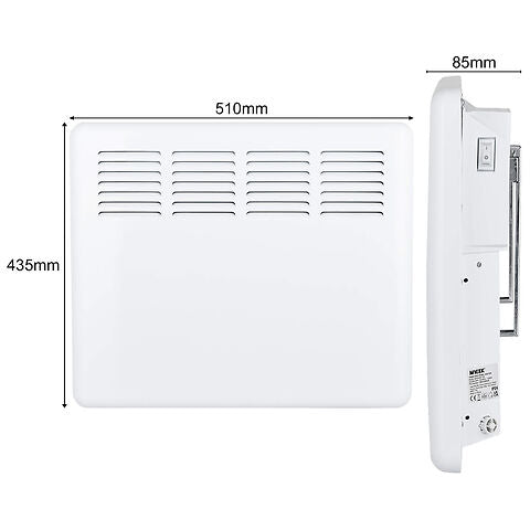 MYLEK Panel Heater Eco Smart WiFi App Radiator Electric Low Energy with Timer and Thermostat