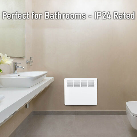 MYLEK Panel Heater Eco Smart WiFi App Radiator Electric Low Energy with Timer and Thermostat