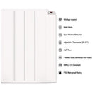 MYLEK Electric Radiator Panel Heater WIFI Smart APP Eco Bathroom Safe Wall Mounted Timer Thermostat