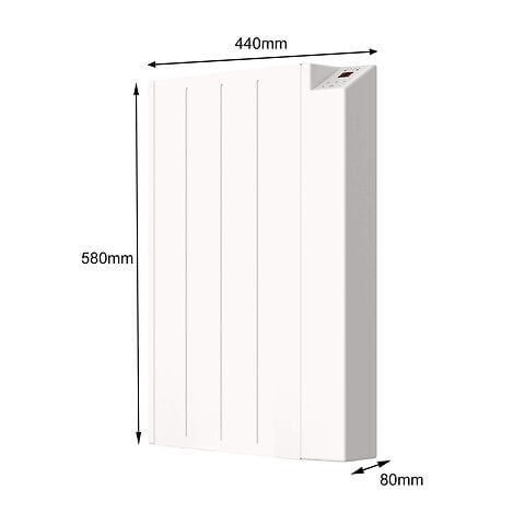 MYLEK Electric Radiator Panel Heater WIFI Smart APP Eco Bathroom Safe Wall Mounted Timer Thermostat