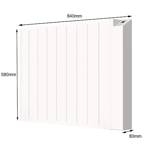 MYLEK Electric Radiator Panel Heater WIFI Smart APP Eco Bathroom Safe Wall Mounted Timer Thermostat