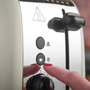 Russell Hobbs 2 Slice Stainless Steel Toaster - Cream
