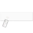 MYLEK Panel Space Heater White Low Level 1KW Eco, Smart and WiFi App Slimline Low Energy - Wall Mounted, Bathroom IPX4