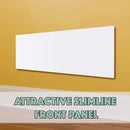 MYLEK Panel Space Heater White Low Level 1KW Eco, Smart and WiFi App Slimline Low Energy - Wall Mounted, Bathroom IPX4