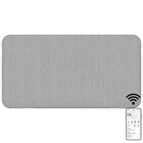 Mylek Radiator Mica Panel Heater, Wifi Enabled Smart APP 2000W Electric, Triac Thermostat