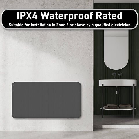 Mylek Radiator Mica Panel Radiant Heater, Wifi Enabled Smart APP 2000W Electric, Triac Thermostat