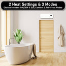 MYLEK Overdoor White Air Curtain Heater Fan 2000W, Smart WIFI App Or Remote Control 2kw