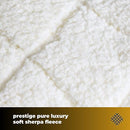 GlamHaus Prestige Electric Blanket King Size With 9 Body Settings, 9 Feet Settings, 9 Full Body Settings, 10 Timer Settings