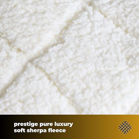 GlamHaus Prestige Electric Blanket King Size With 9 Body Settings, 9 Feet Settings, 9 Full Body Settings, 10 Timer Settings