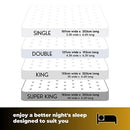 GlamHaus Prestige Electric Blanket Super King Size With 9 Body Settings, 9 Feet Settings, 9 Full Body Settings, 10 Timer Settings