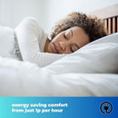 Cozy Night Electric Blanket Heated With 3 Heat Settings - Machine Washable With Overheat Protection