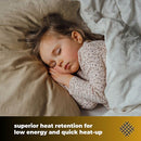 Sweet Dreams Electric Heated Blanket Mattress Soft Fleece Throw 9 Heat And 9 Timer Settings Dual Controller Washable