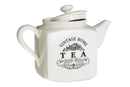 Vintage Home Big Cream Square Teapot