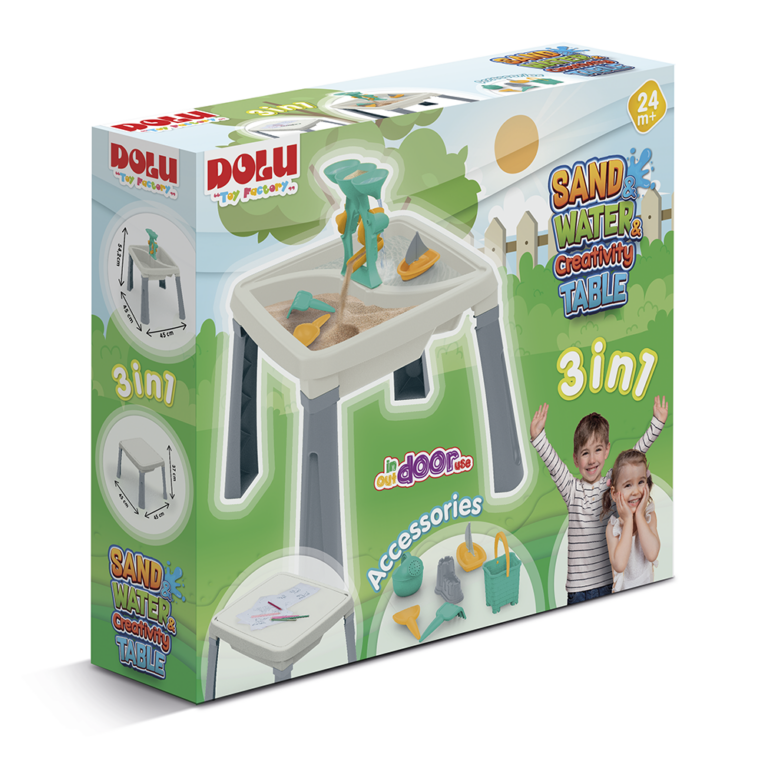 Sand and Water Creativity Table - White