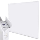 MYLEK Wall Mounted Slimline White Panel Heater Daily And Weekly Timer, Digital Thermostat