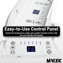 MYLEK Electric Panel Heater - Wall Mounted Or Free Standing 1000w