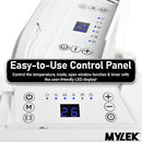 MYLEK Electric Panel Heater - Wall Mounted Or Free Standing 2000w