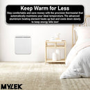 MYLEK Electric Panel Heater - Wall Mounted Or Free Standing 2000w