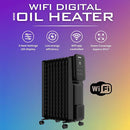 MYLEK Oil Filled Digital WiFi Smart App Enabled Heater - 3 Heat Settings & 24-Hour Timer
