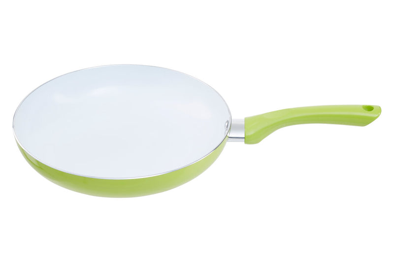 Ecocook Lime Green Frying Pan with Ceramic Coating