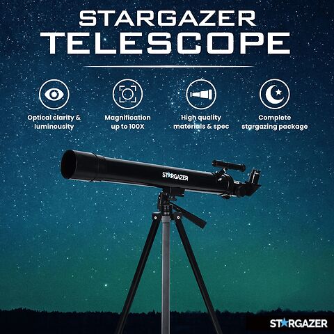 Stargazer Telescope for Astronomy Kids Children Adults Beginners - Portable Telescopes