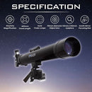 Stargazer Telescope for Astronomy Kids Children Adults Beginners - Portable Telescopes