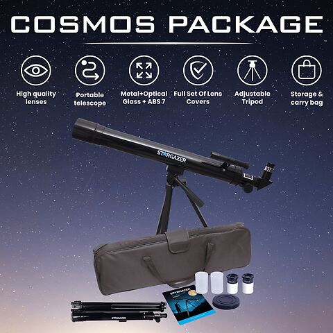 Stargazer Telescope for Astronomy Kids Children Adults Beginners - Portable Telescopes