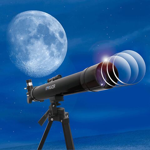 Stargazer Telescope for Astronomy Kids Children Adults Beginners - Portable Telescopes