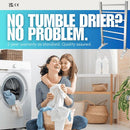 Homefront Electric Heated Clothes Airer Dryer Rack 90W Indoor Free Standing Deluxe Energy Efficient