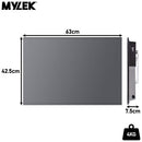 MYLEK Electric Radiator Panel Heater Grey WIFI Smart APP Eco Bathroom Safe Wall Mounted Timer Thermostat