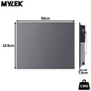 MYLEK Electric Radiator Panel Heater Grey WIFI Smart APP Eco Bathroom Safe Wall Mounted Timer Thermostat