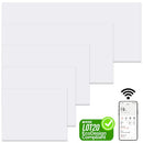 MYLEK Panel Space Heater White 2KW Eco, Smart and WiFi App Slimline Low Energy - Wall Mounted, Bathroom IPX4