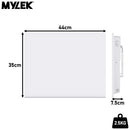MYLEK Panel Space Heater White Eco, Smart And WiFi App Slimline Low Energy - Wall Mounted, Bathroom IPX4