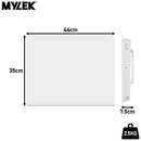 MYLEK Panel Space Heater White 2KW Eco, Smart and WiFi App Slimline Low Energy - Wall Mounted, Bathroom IPX4