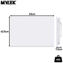 MYLEK Panel Space Heater White 2KW Eco, Smart and WiFi App Slimline Low Energy - Wall Mounted, Bathroom IPX4