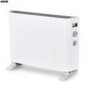 MYLEK Convector Heater Electric 2000W Free Standing Radiator - Portable, 3 Power Modes With Adjustable Thermostat
