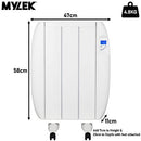 MYLEK Panel Heater Radiator Electric With Programmable Digital Timer
