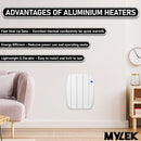 MYLEK Panel Heater Radiator Electric With Programmable Digital Timer