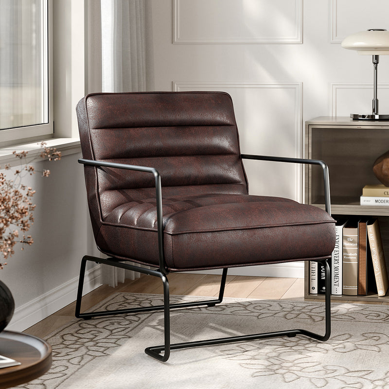 Livingandhome Stylish Mid-Century Lounge Armchair