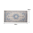 Lifeideas Rectangle Vintage Floral Area Rug