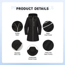 Waterproof Hooded Jacket - Black