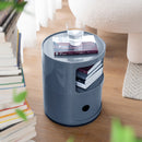 Lifeideas 2-Tier Cylindrical ABS Plastic Storage Cabinet