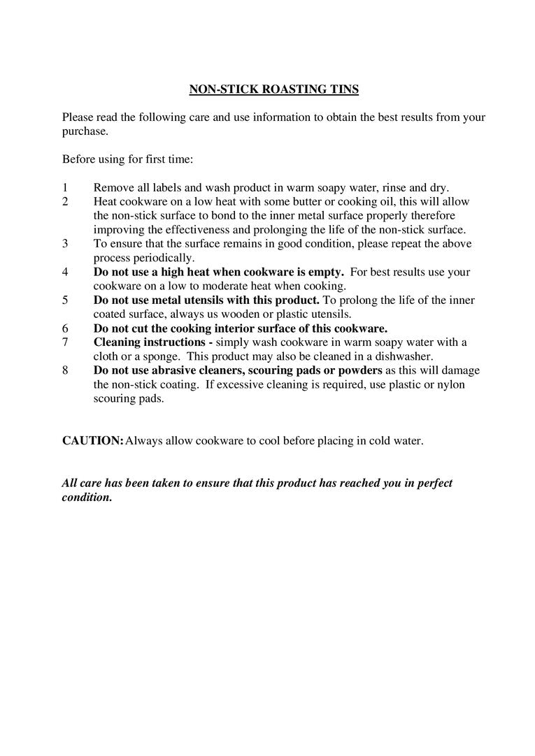 Ecocook Black Baking Dish With Handles