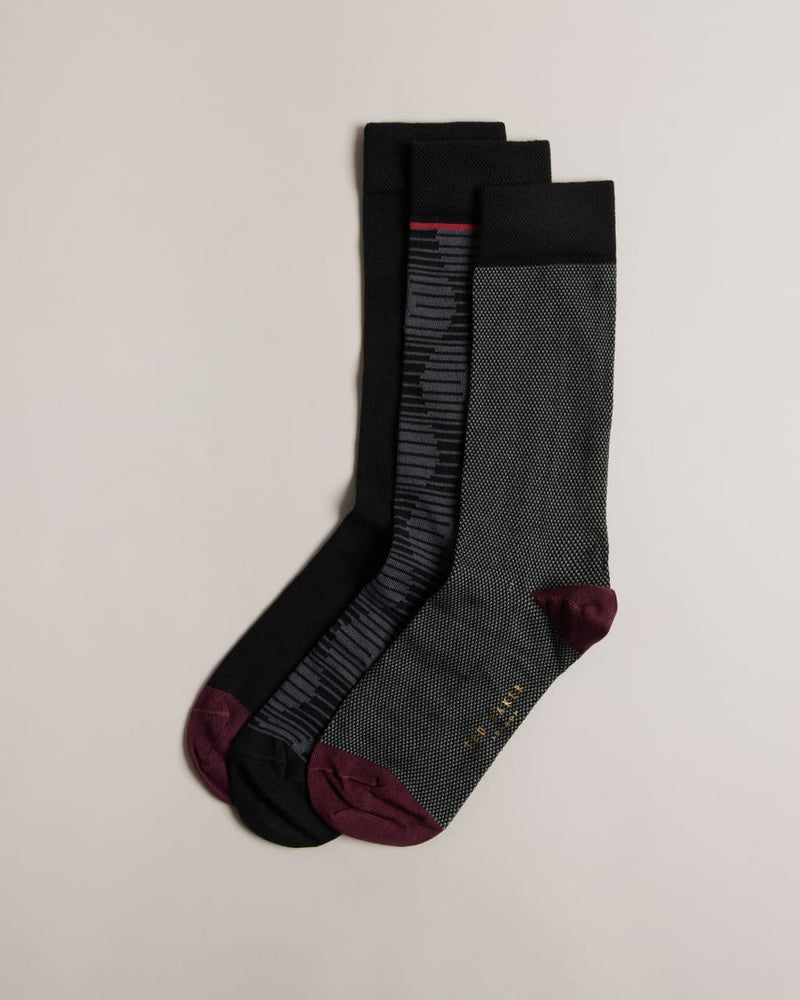 Ted Baker 3 Pack Giftboxed Socks