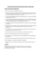 Crosse Set of 3 Stainless Steel Saucepan with Lids