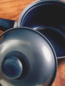 Viggo 3 Piece Silver Saucepan Set with Lids