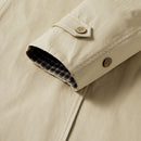 Relaxed Fit Khaki Trench Coat