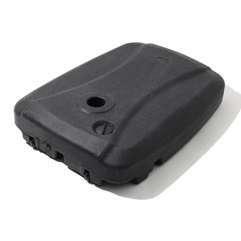 Garden Sanctuary HDPE Water and Sand Filled Freestanding Parasol Base with Wheels