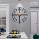 Lifeideas Oversized Decorative Cut Out Metal Wall Clock